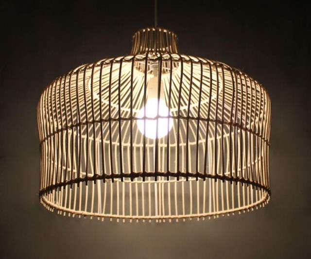 Rattan Elegant Pendant Lights-Decorative Lighting-Rustic Lighting-Wicker Lighting-Lighting Fixture-Rattan Lighting-Cane Lighting-110-240V - image 1