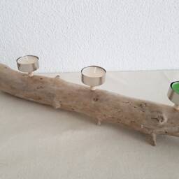 Driftwood ~ Tealight Holder 6-Flame - thumbnail 4