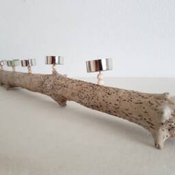 Driftwood ~ Tealight Holder 6-Flame - thumbnail 3