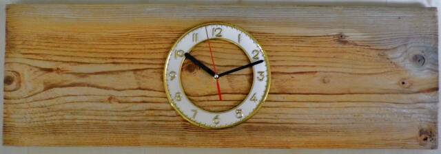 Wall Clock With Patina - image 1