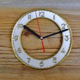 Wall Clock With Patina - thumbnail 2