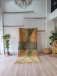 Custom Wool Rug Handmade Moroccan Mrirt Rug, Abstract Carpet - thumbnail 1
