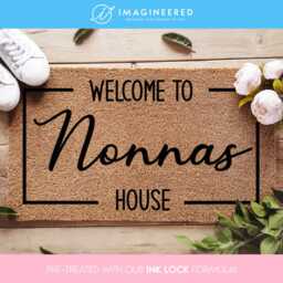 Custom Welcome Door Mat - Personalized Doormat Coir Home Decor Gifts For Her Him Family Housewarming Gift - thumbnail 1