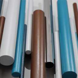 Turquoise & Brown Wall Art - Modern Abstract Wood Sculpture - thumbnail 3