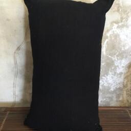 Vintage Handmade Red Dao Embroidered Cotton Pillow Cover in Tuyen Quang Area, in The North Of Vietnam - thumbnail 3