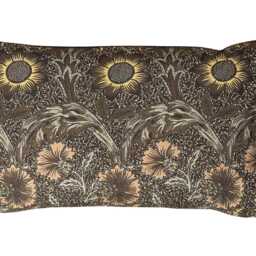 William Morris Corncockle Cushion Cover Printed Cotton Fabric Toffee Yellow 16-24 - thumbnail 3