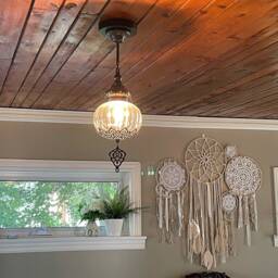 Hanging Lamp, Light, Moroccan Light, Moroccan Lighting, Turkish Light, Moroccan Lamp, Moroccan Pendant, Moroccan Lantern - thumbnail 3