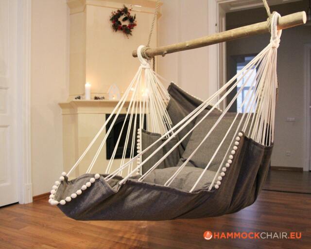 Hammock Chair Gray/Gray - image 1