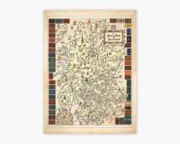 Scotland History Poster - Antique Illustrated Map Art Quality Print - thumbnail 1
