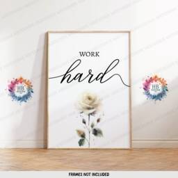Neutral Home Office Prints - Set Of 3 Posters - Minimalist Desk Decor Work From Wall Art Wfh Gifts Coworker Workplace Pictures - thumbnail 3