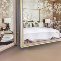 Pink & Gold Stag Dressing Table - thumbnail 3