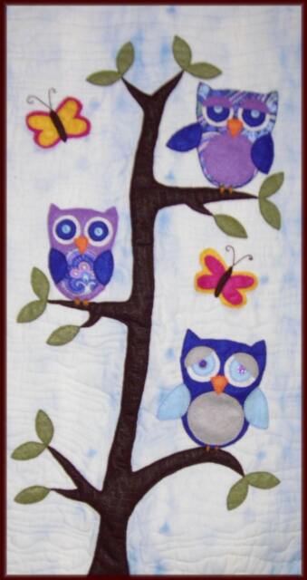 Little Hooters - Wall Hanging Pattern - image 1