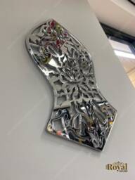 Mirror Finish Nalain Mubarak, Islamic Wall Art Decor - thumbnail 1