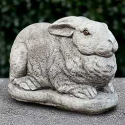 Stone Bunny Sculpture Concrete Rabbit Statue Outdoor Svg Ornament Garden Peter Decor Bunny Lover Gift Yard Art Home Figurine - thumbnail 3