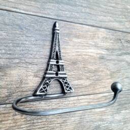 Eiffel Tower Toilet Paper Holder - Pick Your Color Tp Hanger French Bathroom Fleurdelisjunkie Holder, Paris, France Bath Decor - thumbnail 3