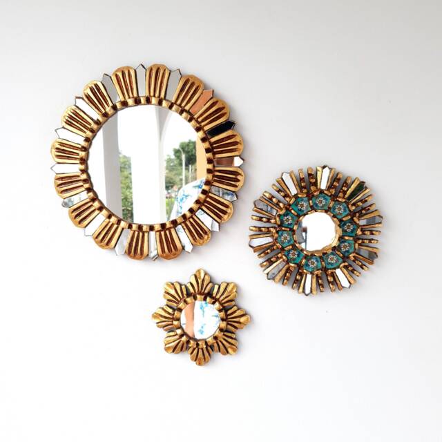"Peruvian Mirrors ""Margarita Turquoise" - image 1