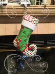 Christmas Stocking - Personalized Elf Stocking
