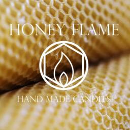 3 Extra Long Beeswax Candles, 40cm, Eco-Friendly - thumbnail 2