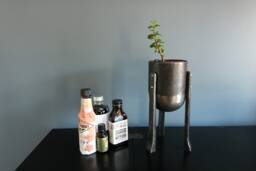 Three-Legged Planter - Forged By A Blacksmith