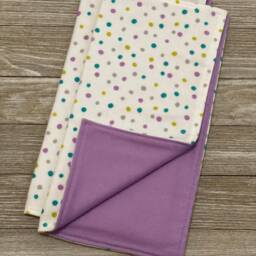 Organic Confetti Lovey Blanket - Baby Security Snuggle Gift - thumbnail 2