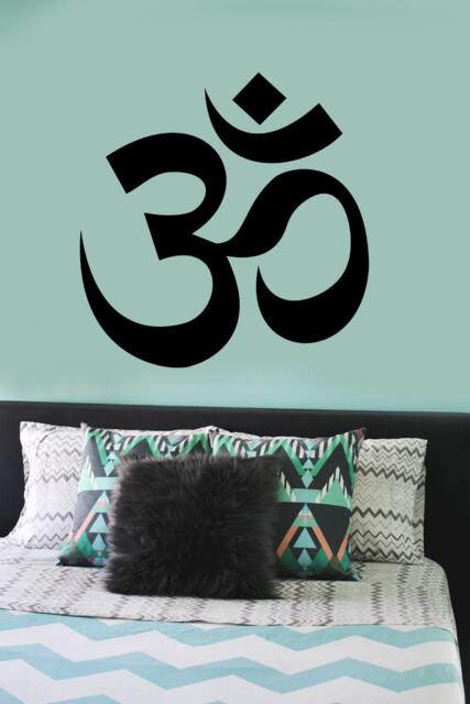 Om Wall Decal Hindu Mantra Aum Symbol - Yoga Meditation - image 1