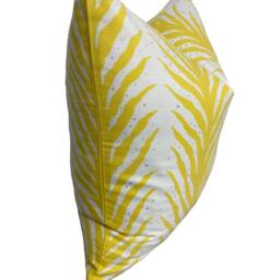 Schumacher Creeping Fern Slumber Yellow Cushion Cover Pillow Double Sided - thumbnail 2