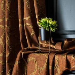 Curtains Panel Striped Patterned Fabric Luxury Bedroom Living Room Custom Size Drape - thumbnail 4
