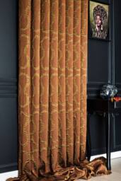 Curtains Panel Striped Patterned Fabric Luxury Bedroom Living Room Custom Size Drape