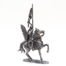 Tin Castings Poland Winged Hussar, Cavalry 1/32 Scale - thumbnail 3