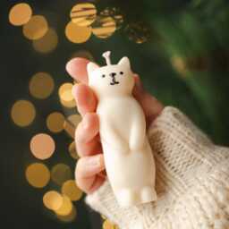 Cat Candle, Gift For Lover, Cute Home Decor, Soy Pet Animal Owner - thumbnail 3