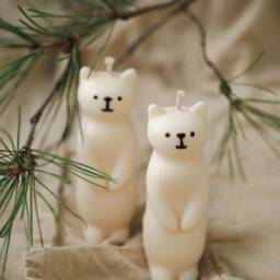Cat Candle, Gift For Lover, Cute Home Decor, Soy Pet Animal Owner - thumbnail 2