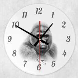 Personalised Gorilla Sketch Gifts, Cushion, Tote, Mug, Hot Water Bottle, Clock - thumbnail 2