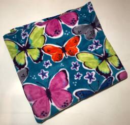 Zoofleece Butterfly Butterflies Monarch Insect Blanket Animal Quilt Throw 55x60 - thumbnail 1