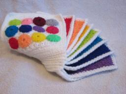 Montessori Rainbow Soft Book - Sensory Cloth Toy For Babies - Learn Colors