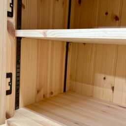 Stock Shaker Door Tv Unit - 1220mm - Wood Farmhouse Low Storage Cupboard - thumbnail 3
