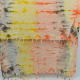 Colorful Towel, Surfer Beach Towel, Batik Towel, Turkish Towel, Dye Peshtemal, 38''x65 - thumbnail 2