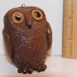 Brown Owl Figurine/Ornament - thumbnail 2