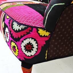 Patchwork 3-Seater Sofa - Suzani Dream - thumbnail 3