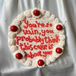 "10"" Fake Cake Art ""You're So Vain" - thumbnail 2