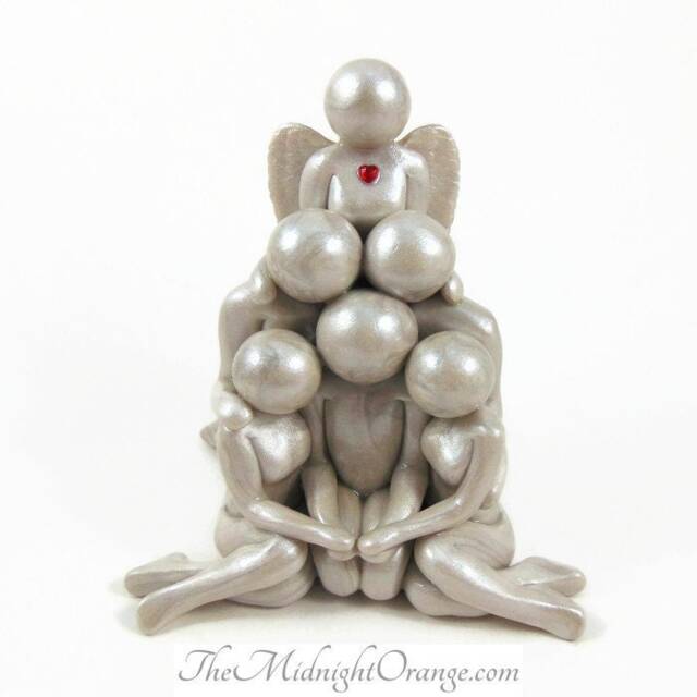 Custom Family Memorial Sculpture Personalized Loss Keepsake - image 1