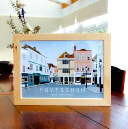 11x14 Handmade Picture Frame - Natural Wood Finish Modern Collection Home Decor Gift Classic Mount Wedding - thumbnail 1