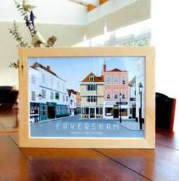 11x14 Handmade Picture Frame - Natural Wood Finish Modern Collection Home Decor Gift Classic Mount Wedding - thumbnail 1