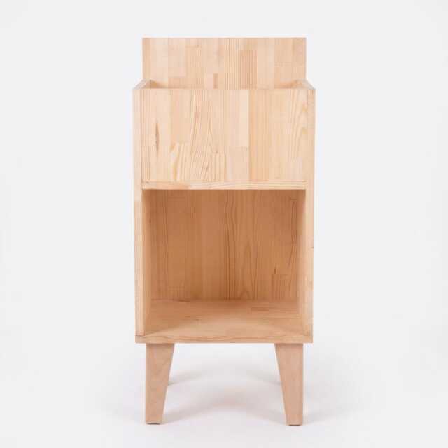 Vinyl Record Display Unit, Handmade From Solid Pinewood - Slall - image 1