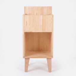 Vinyl Record Display Unit, Handmade From Solid Pinewood - Slall