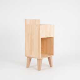 Vinyl Record Display Unit, Handmade From Solid Pinewood - Slall - thumbnail 2