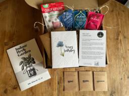 Birthday Herb Garden Grow Kit - Plantable Card, Sweets & Teas - thumbnail 1