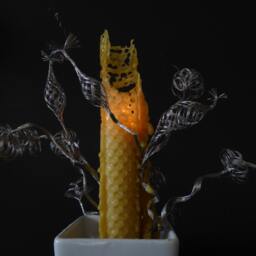 Fairy Candle With Flowers Centre Piece - thumbnail 2