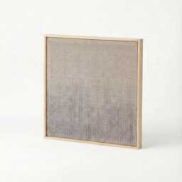 Doc - Square Framed Wool Tapestry Natural Fiber Woven Wall Art - thumbnail 1