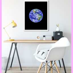 Space - Astronomy Earth 3 Planet Printable Print -Decor Photo Wall Art Digital Download - thumbnail 2