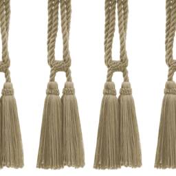 "D??copro Double Tassel Curtain & Drapery Tieback, Length 5 1/2"" - 14cm, Spread 27" - thumbnail 2